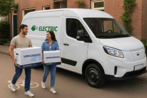 duurzaam verhuizen met elektrische verhuisbus