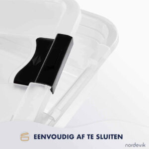 handgreep van opbergbox