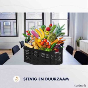 vouwkrat voor boodschappen