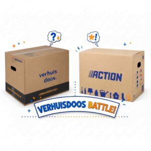 action verhuisdozen vergelijking met goedkope verhuisdozen van verhuisdozenloods