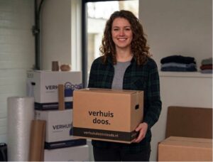dubbelwange verhuisdoos met Suzan